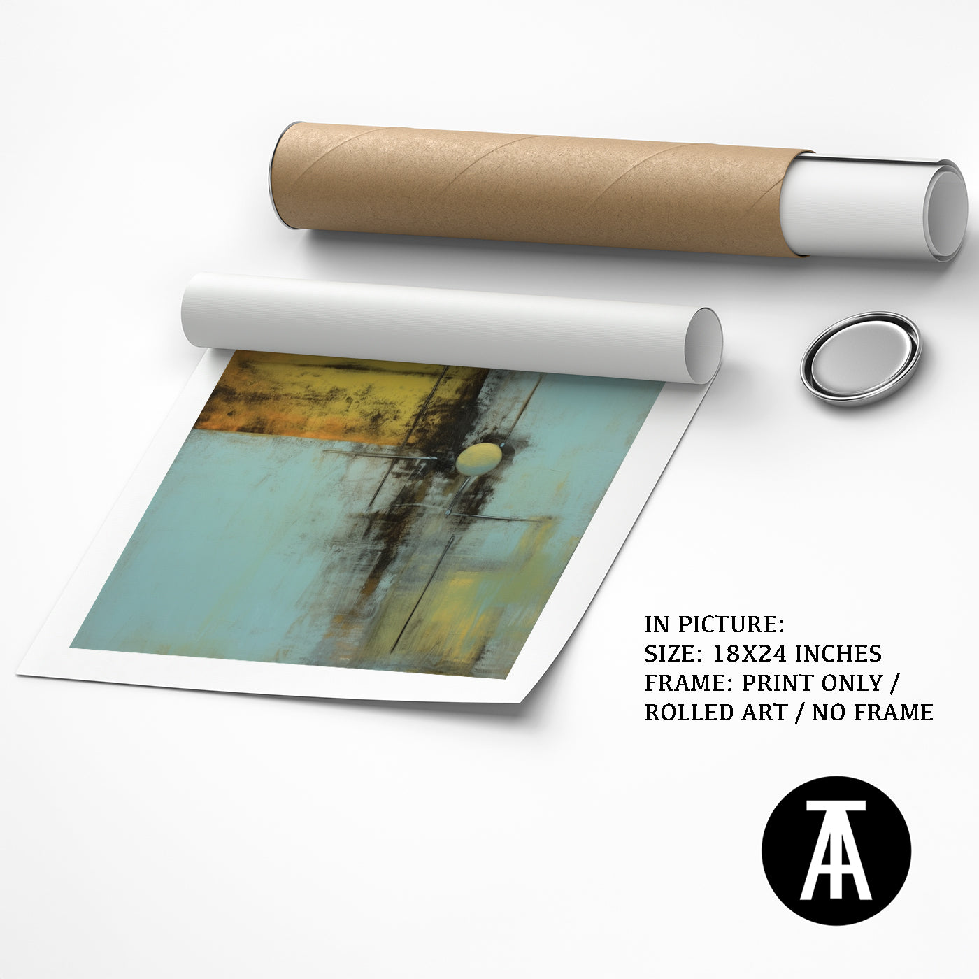 Artwork as Print Only or Rolled Art