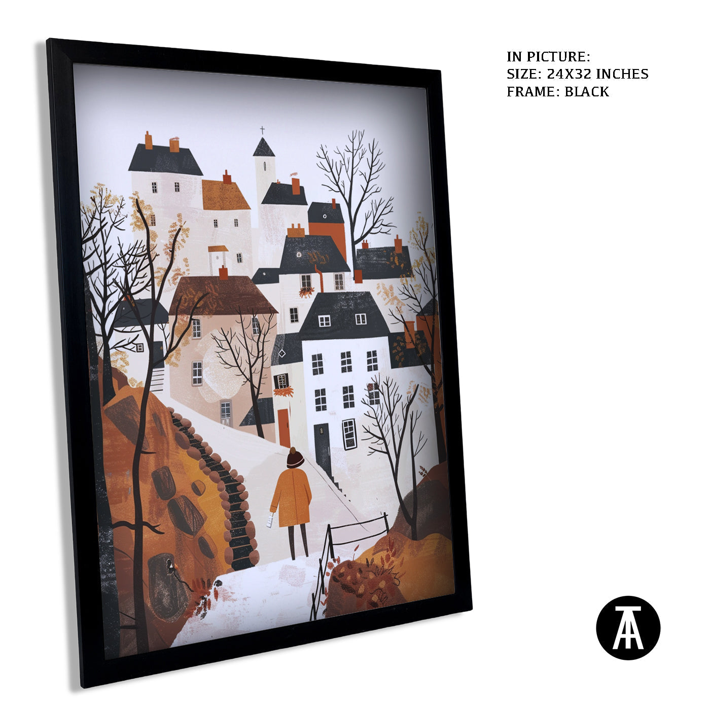 Artwork in Black Frame