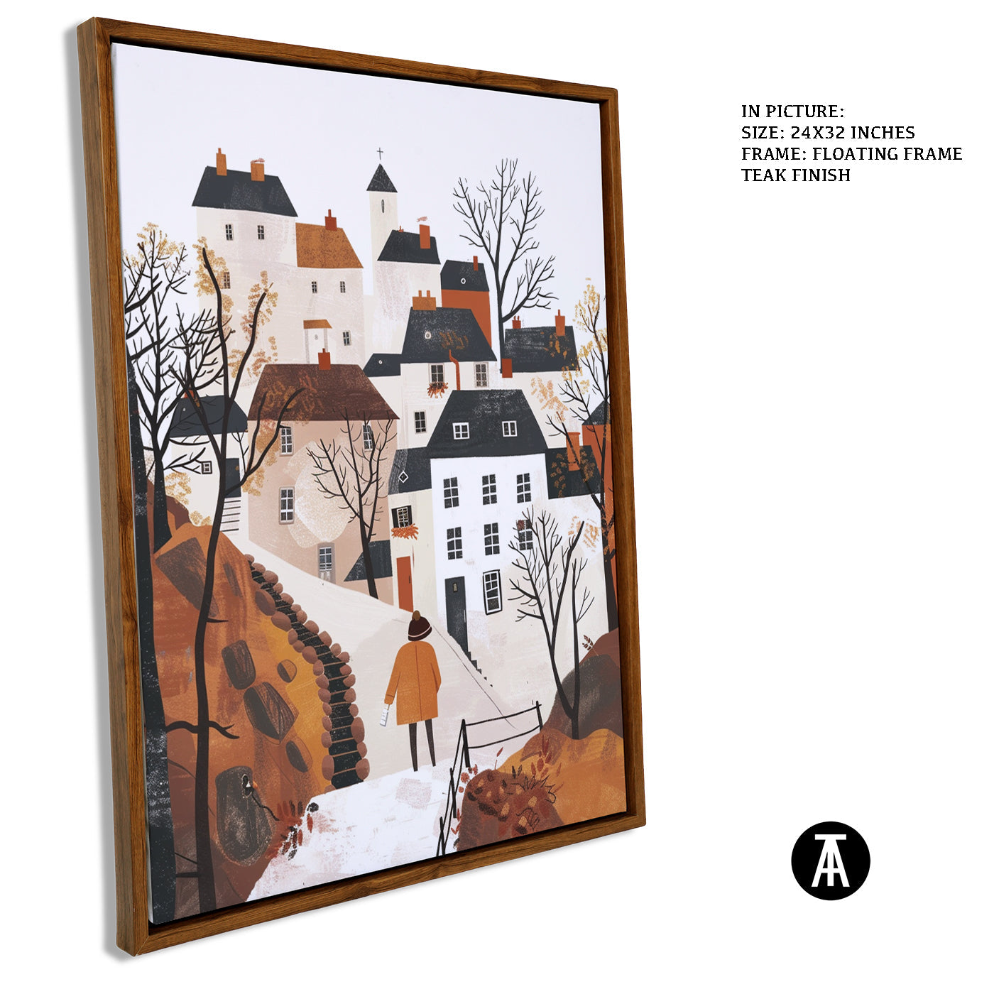 Artwork in Floating Frame