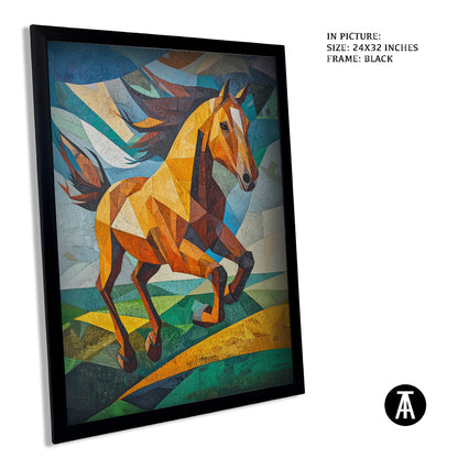 Artwork in Metal Earling Silver Frame