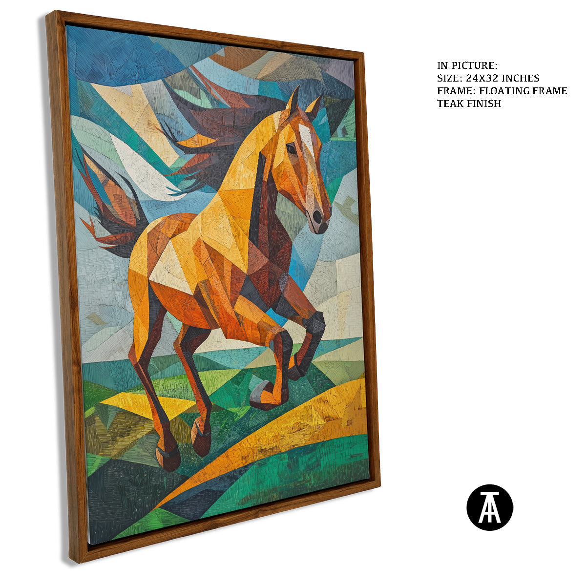 Artwork in Floating Frame