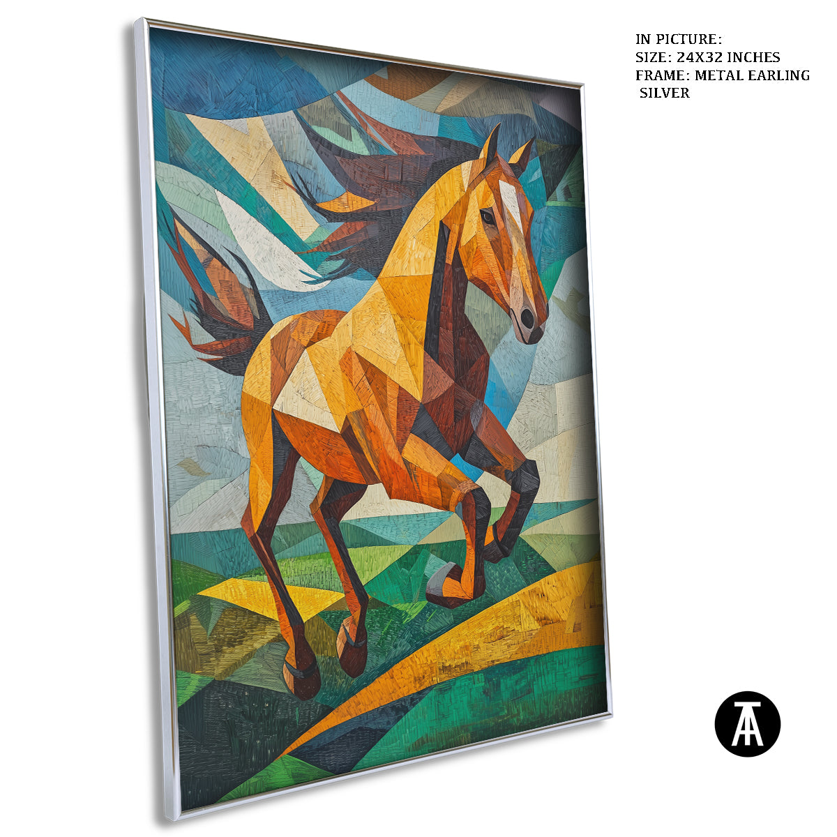 Artwork in Black Frame