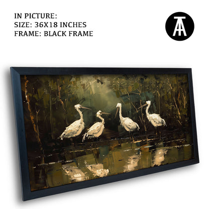 Artwork in Metal Earling Silver Frame