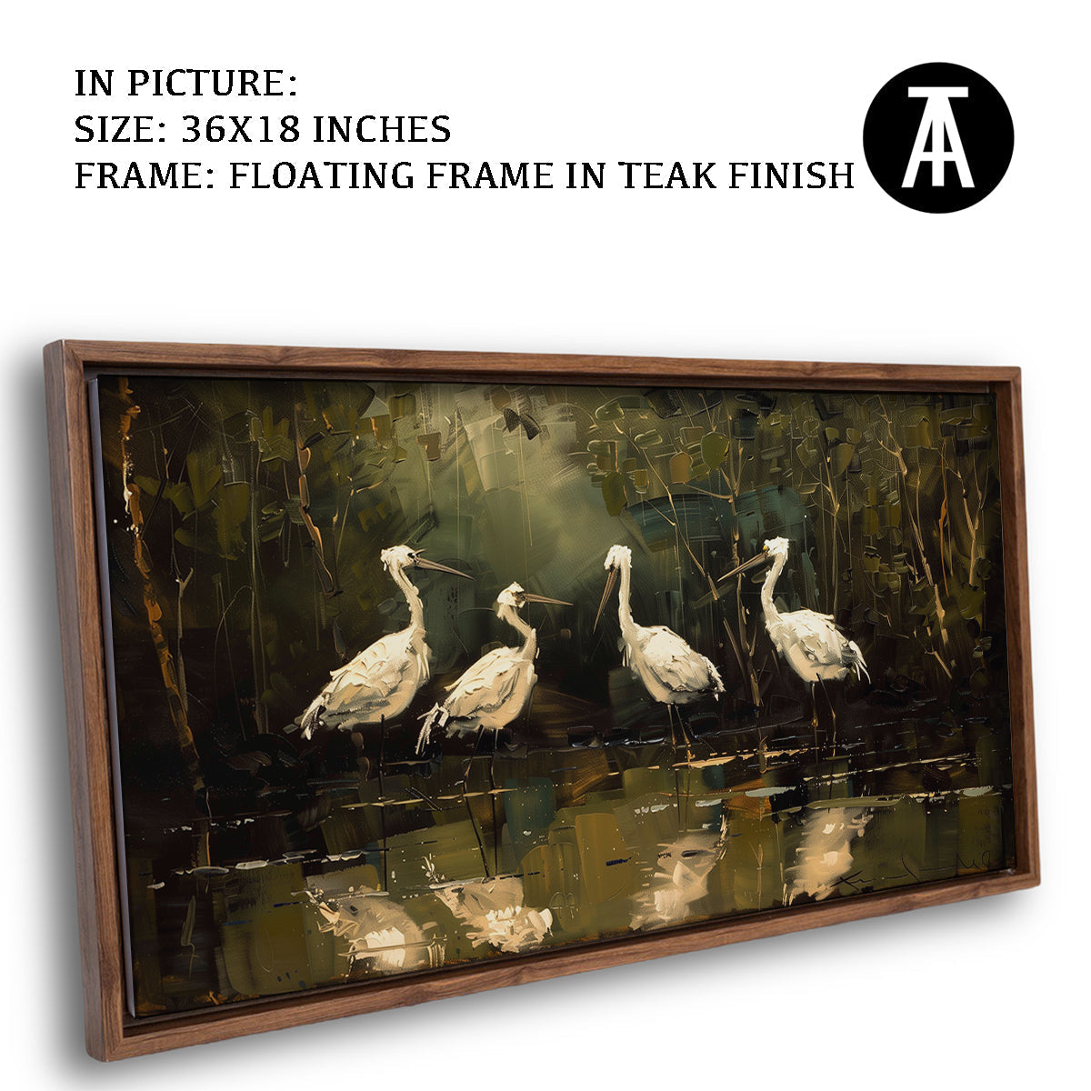 Artwork in Floating Frame