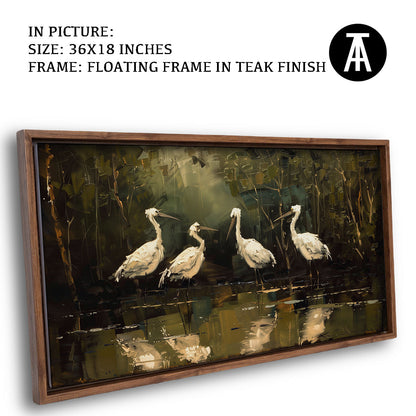 Artwork in Floating Frame