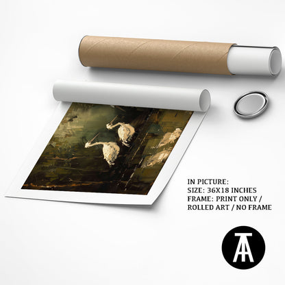 Artwork as Print Only or Rolled Art