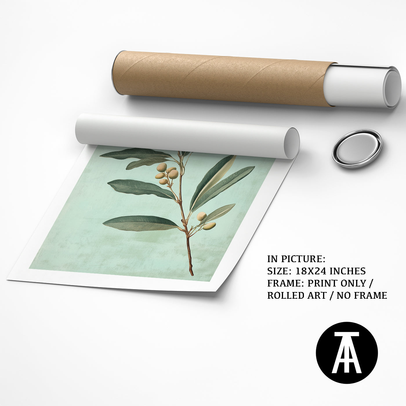 Artwork as Print Only or Rolled Art
