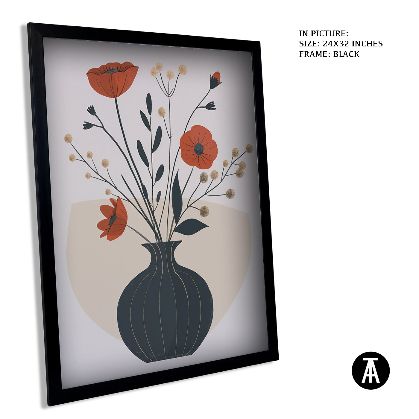 Artwork in Black Frame
