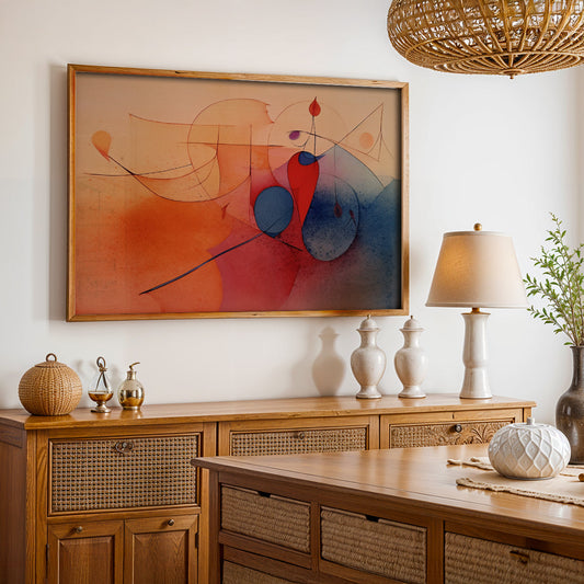 Limited Edition Painting in a Lifestyle Setting
