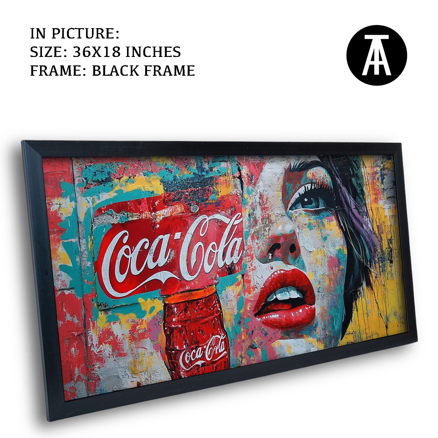 Artwork in Metal Earling Silver Frame