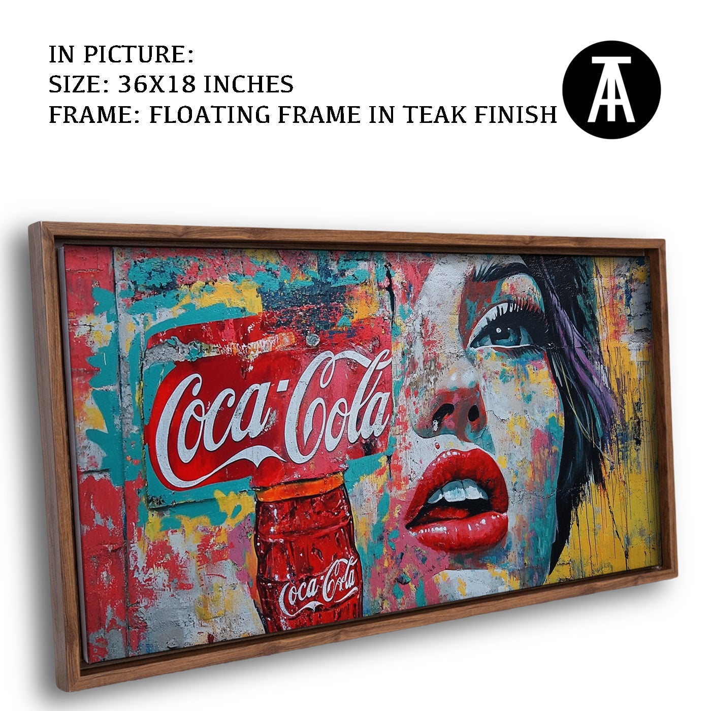 Artwork in Floating Frame