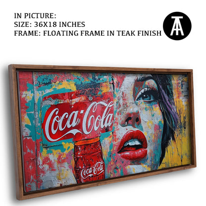 Artwork in Floating Frame