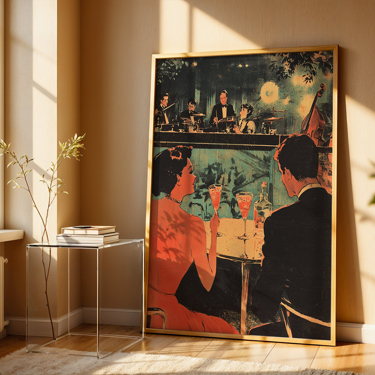 Limited Edition Painting in a Lifestyle Setting