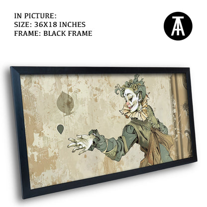 Artwork in Metal Earling Silver Frame
