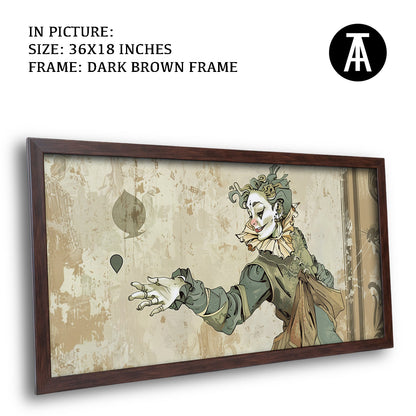 Artwork in Metal Champagne Gold Frame