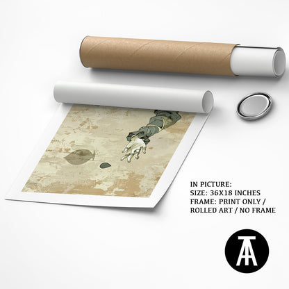 Artwork as Print Only or Rolled Art