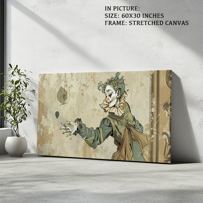 Artwork in Natural Wood Frame