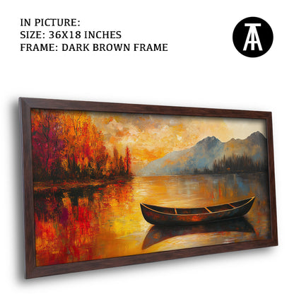 Artwork in Metal Champagne Gold Frame