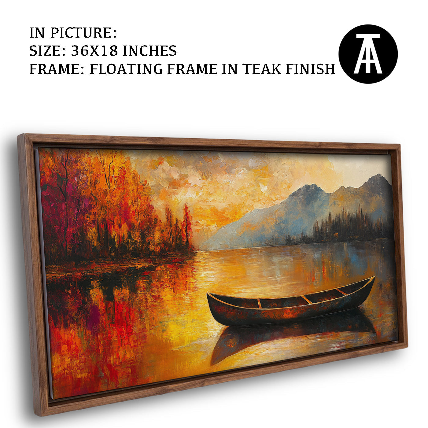 Artwork in Floating Frame