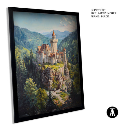 Artwork in Metal Earling Silver Frame