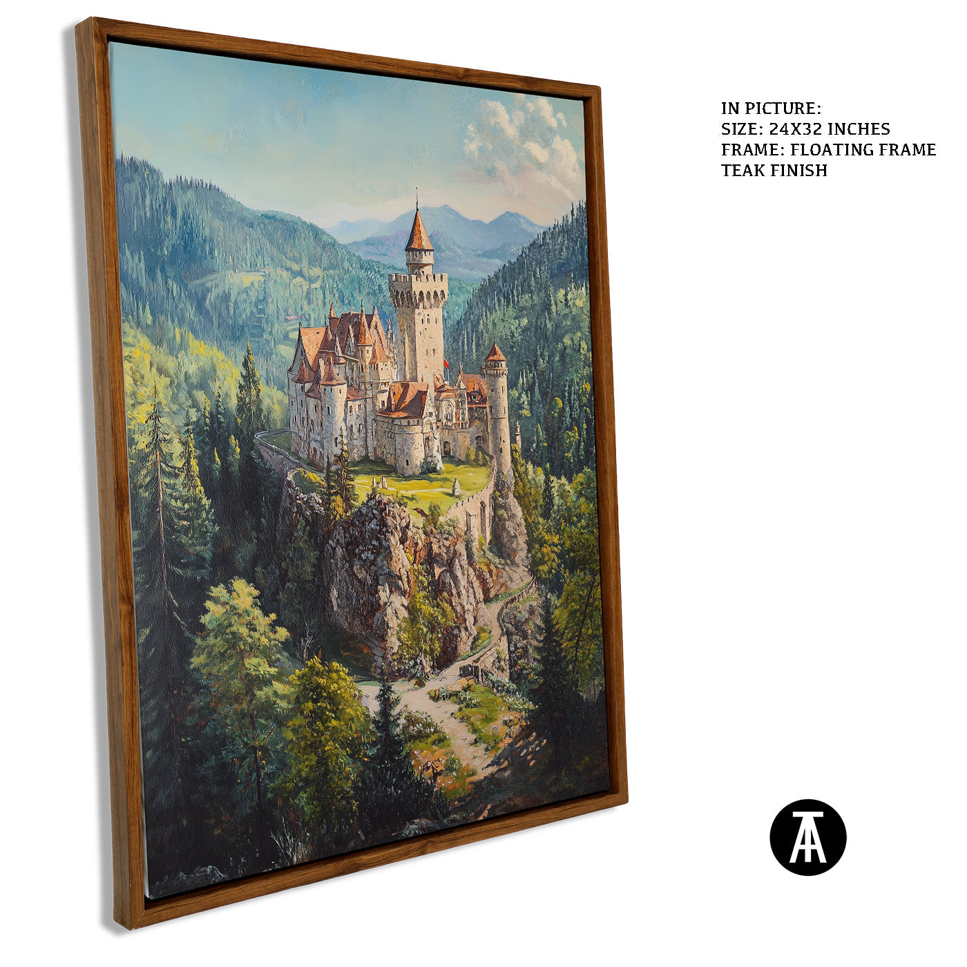 Artwork in Floating Frame