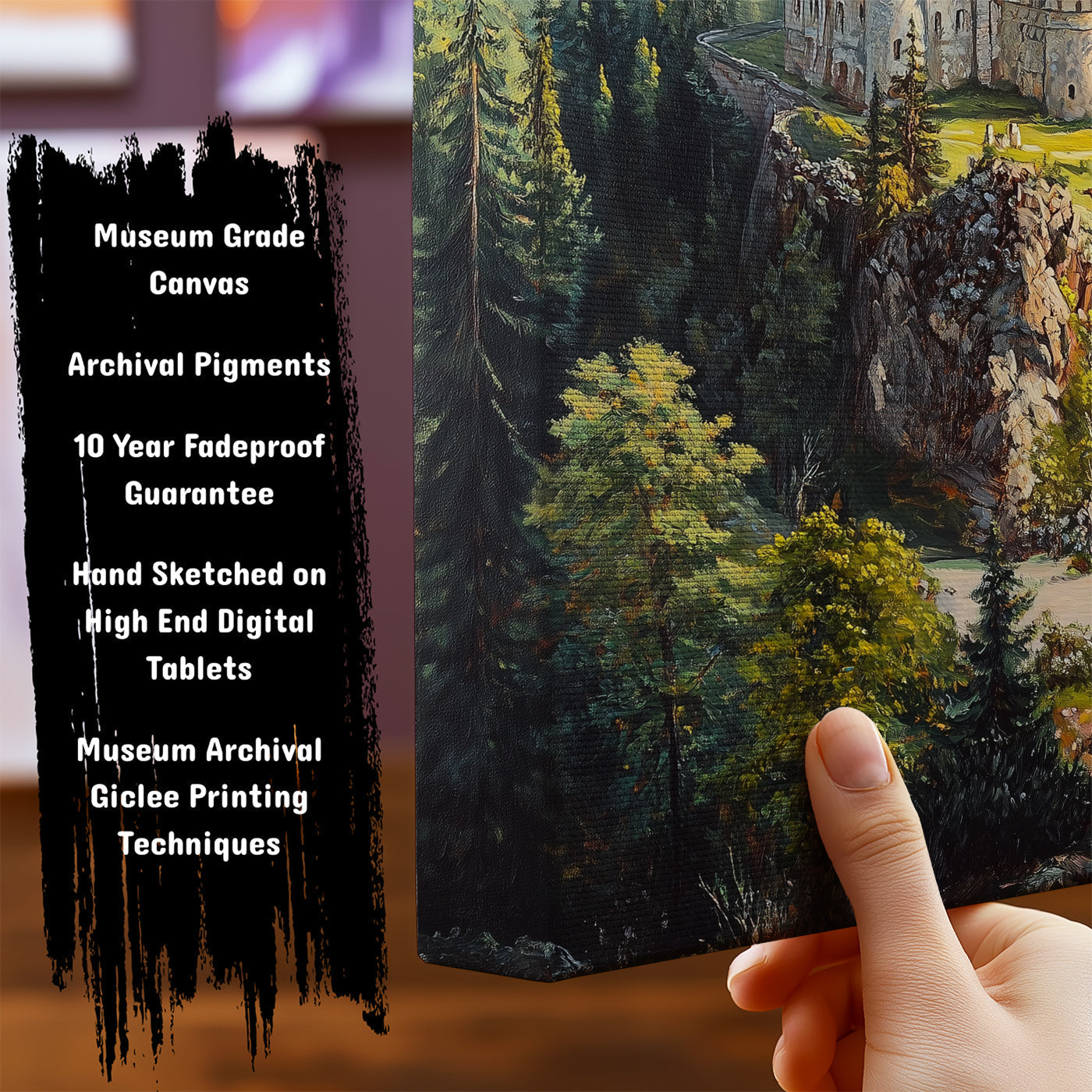 Information about European Canvas Art Print