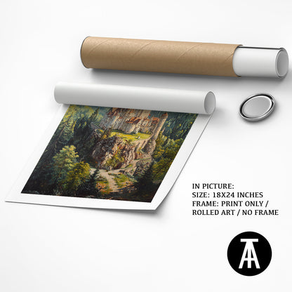 Artwork as Print Only or Rolled Art