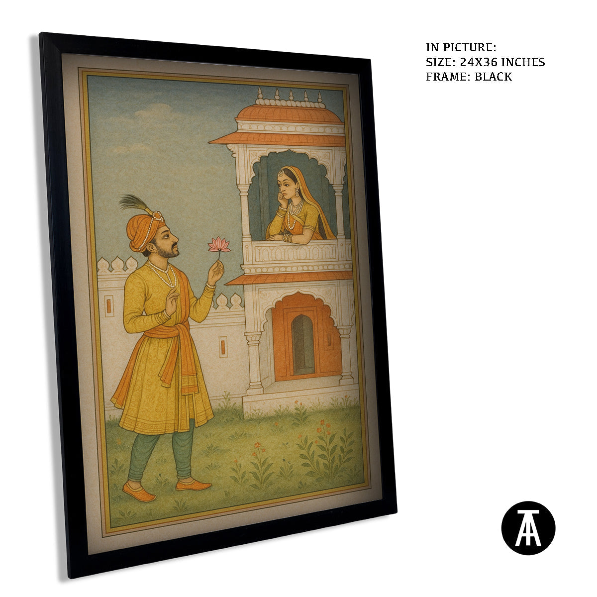 Artwork in Black Frame