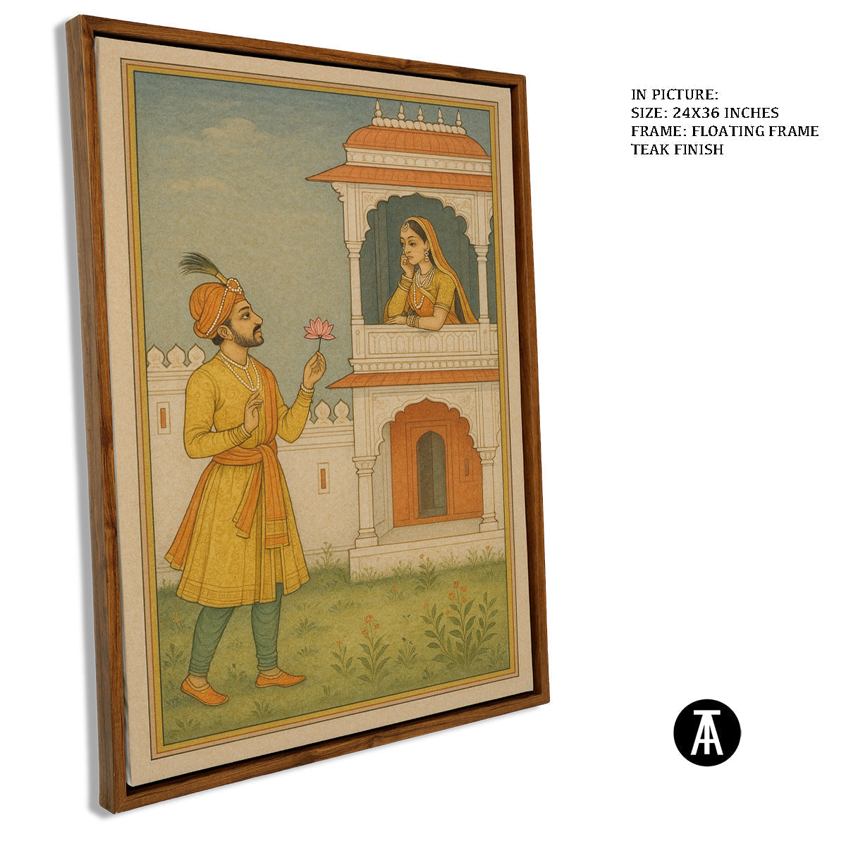 Artwork in Floating Frame