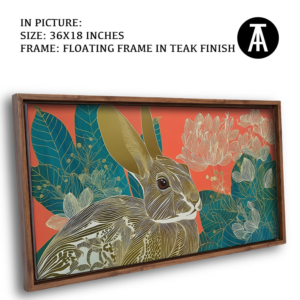 Artwork in Floating Frame