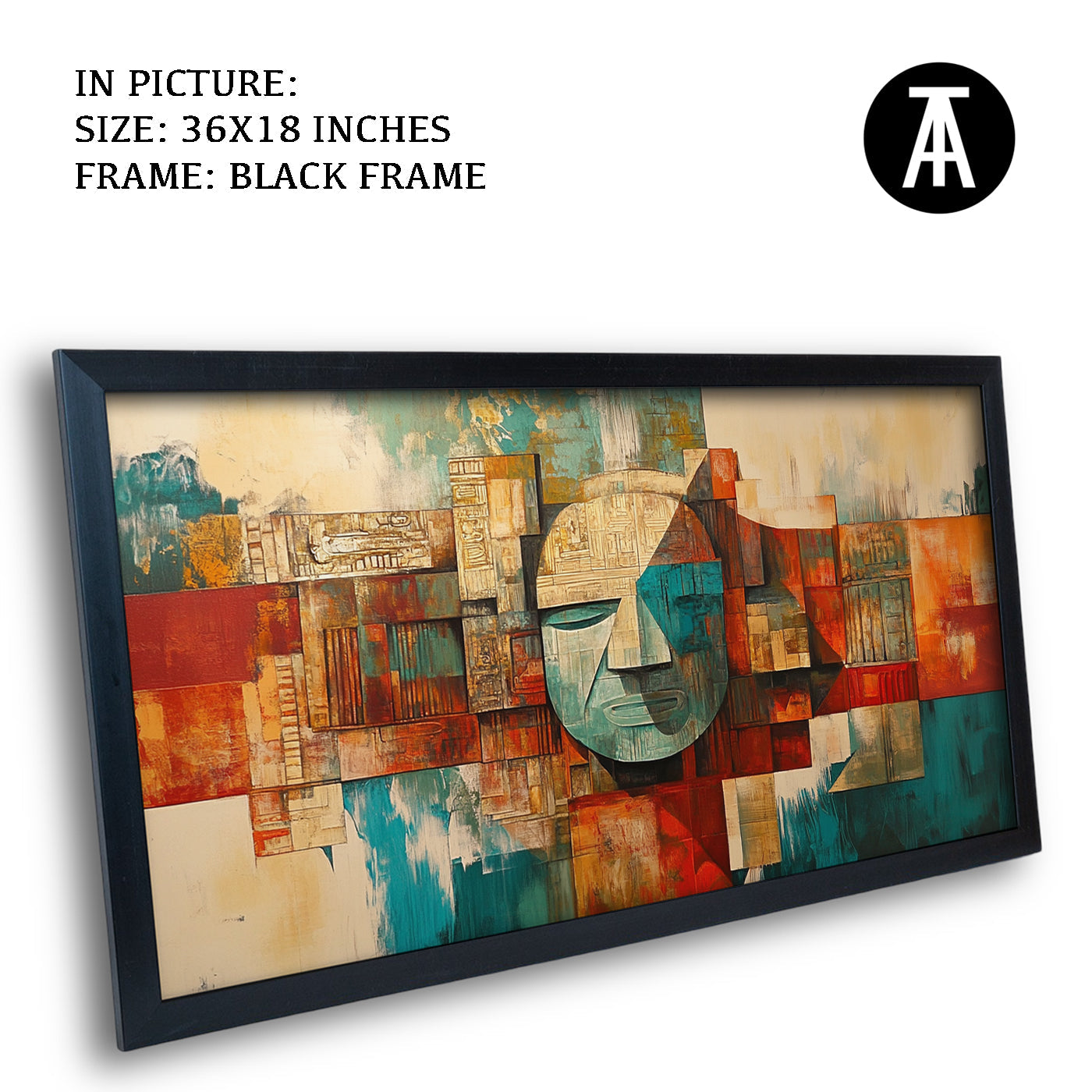 Artwork in Metal Earling Silver Frame
