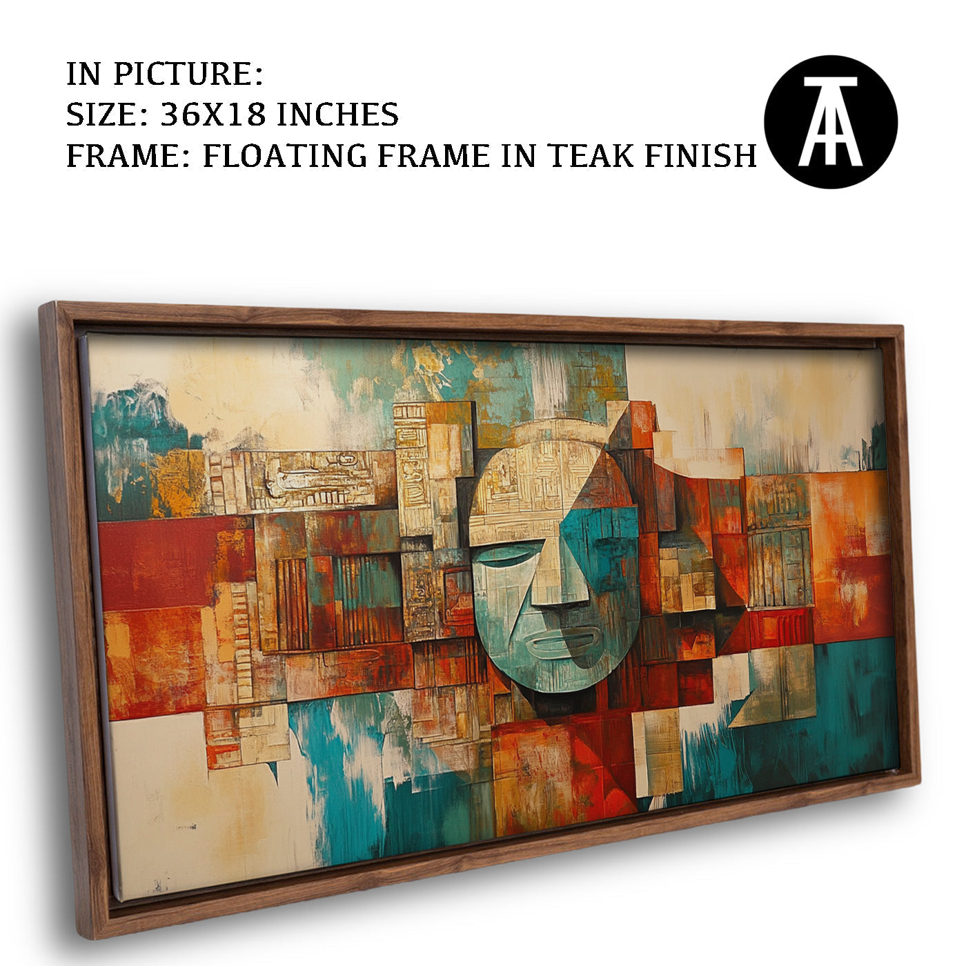 Artwork in Floating Frame