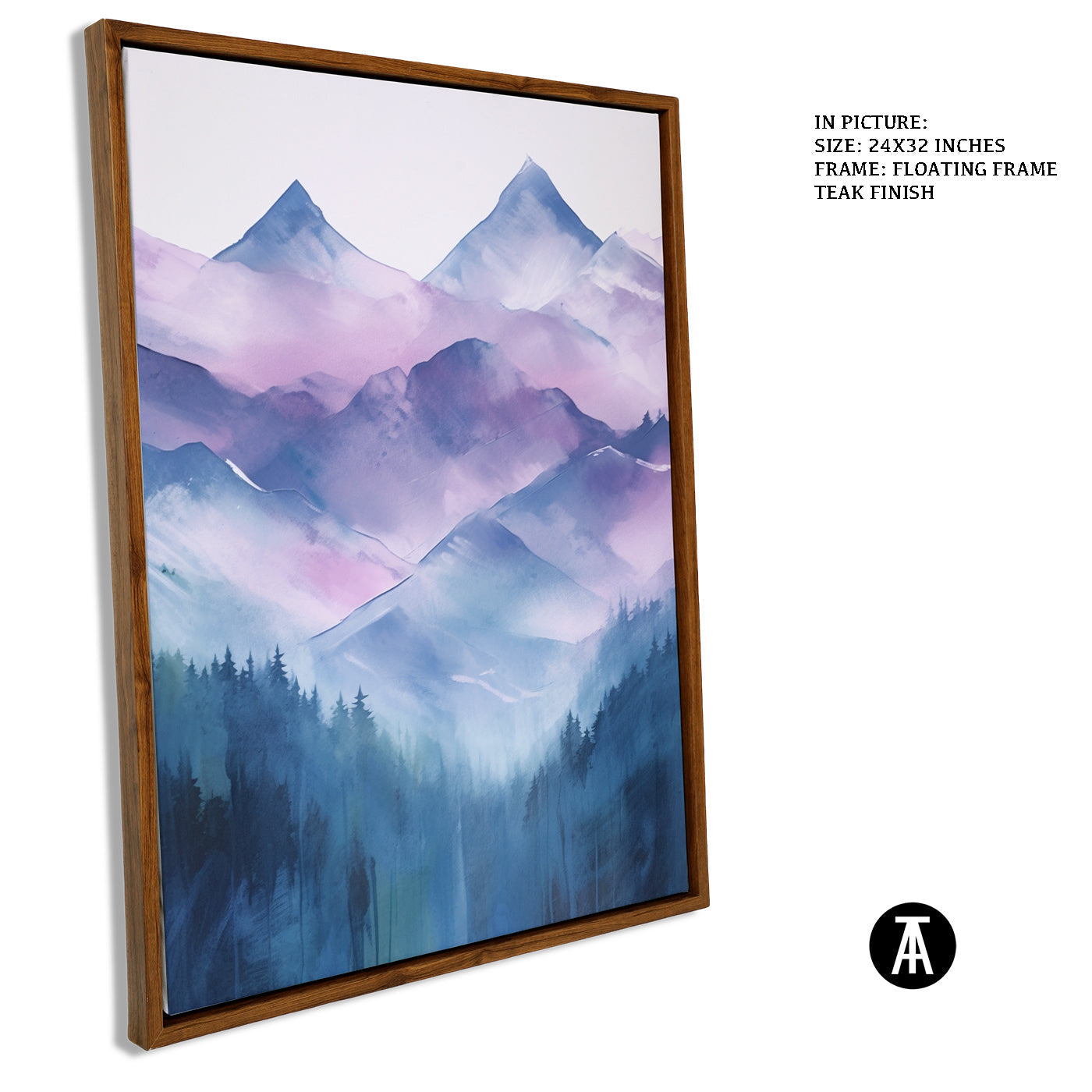 Artwork in Floating Frame