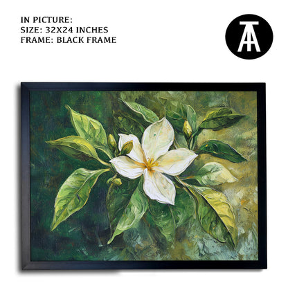 Artwork in Metal Earling Silver Frame