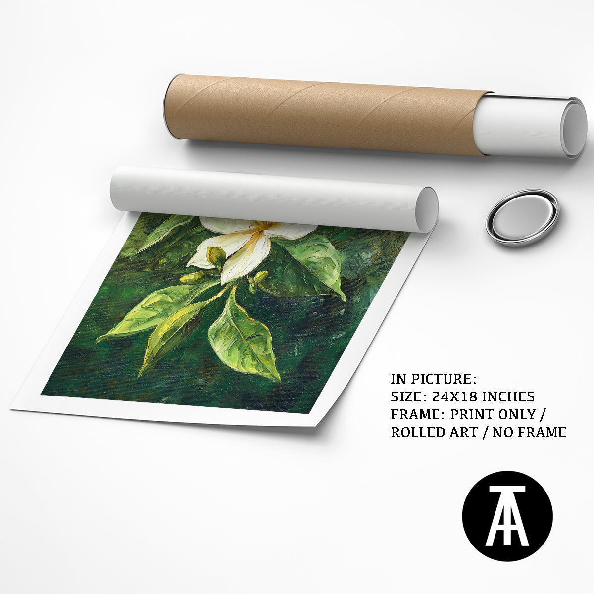 Artwork as Print Only or Rolled Art