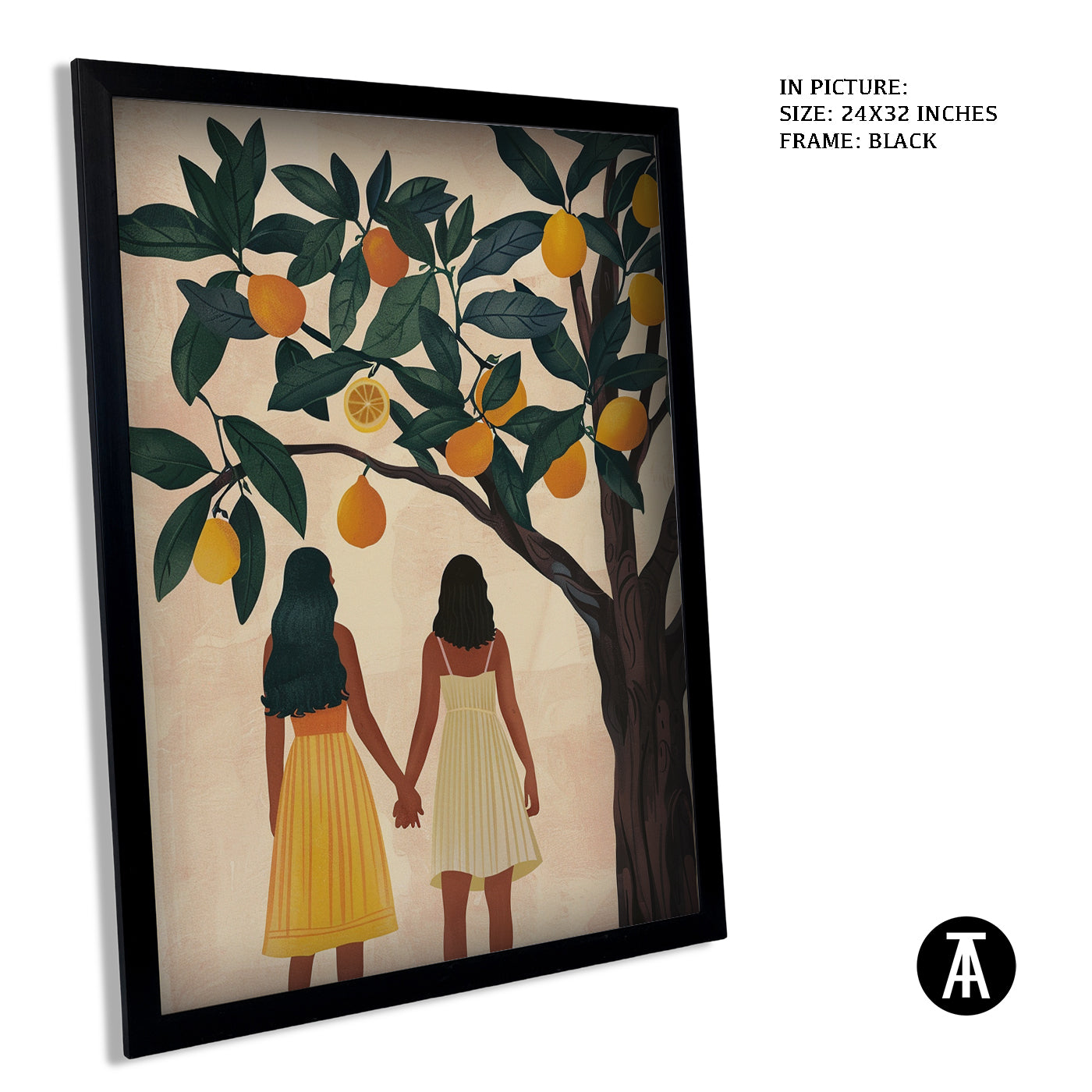 Artwork in Black Frame