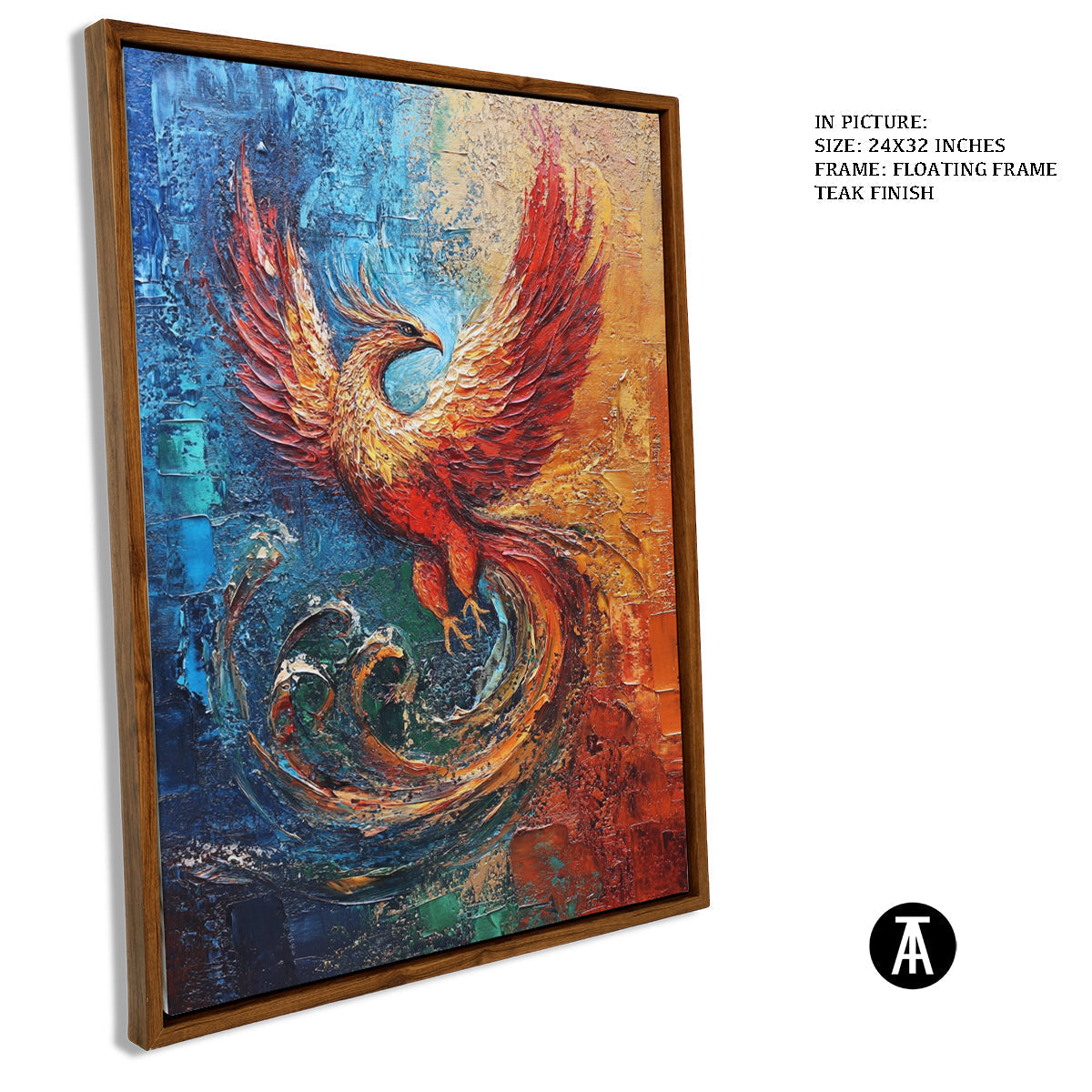 Artwork in Floating Frame