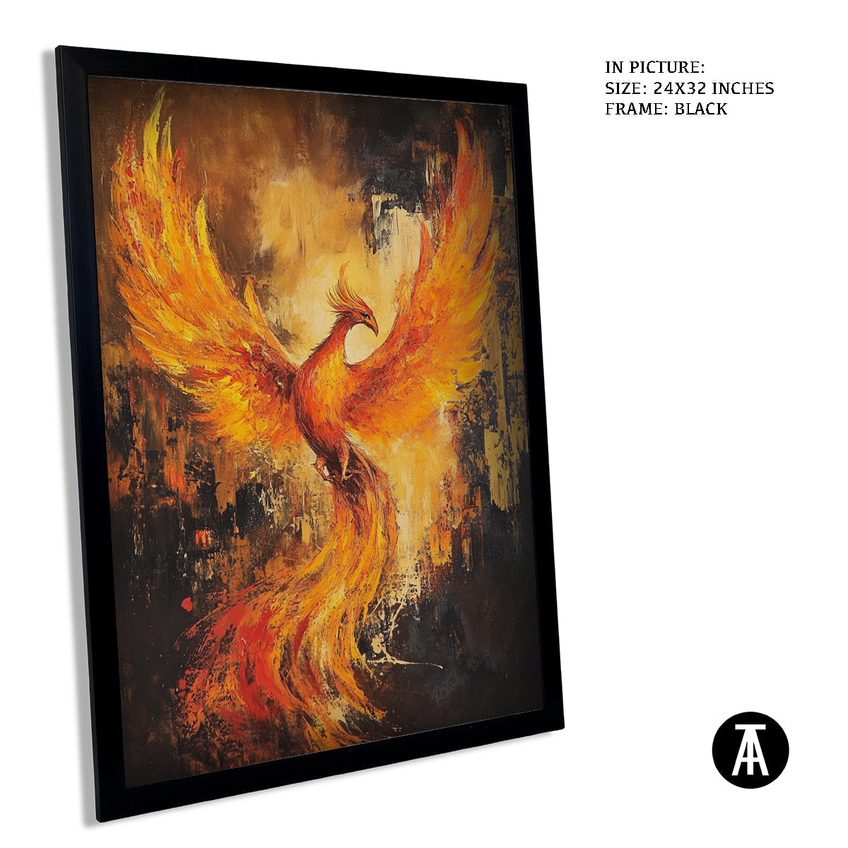 Artwork in Metal Earling Silver Frame