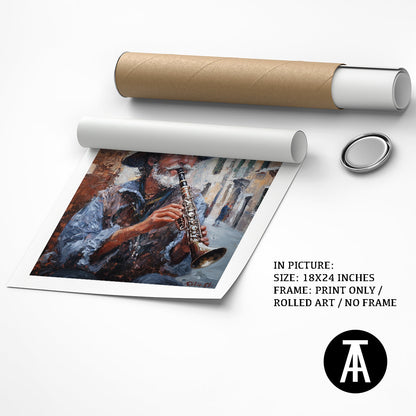 Artwork as Print Only or Rolled Art