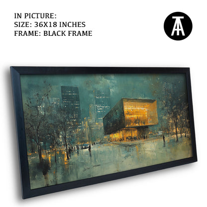 Artwork in Metal Earling Silver Frame