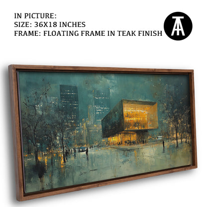 Artwork in Floating Frame