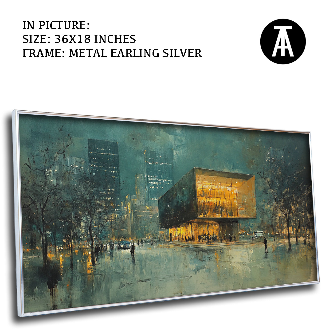 Artwork in Black Frame