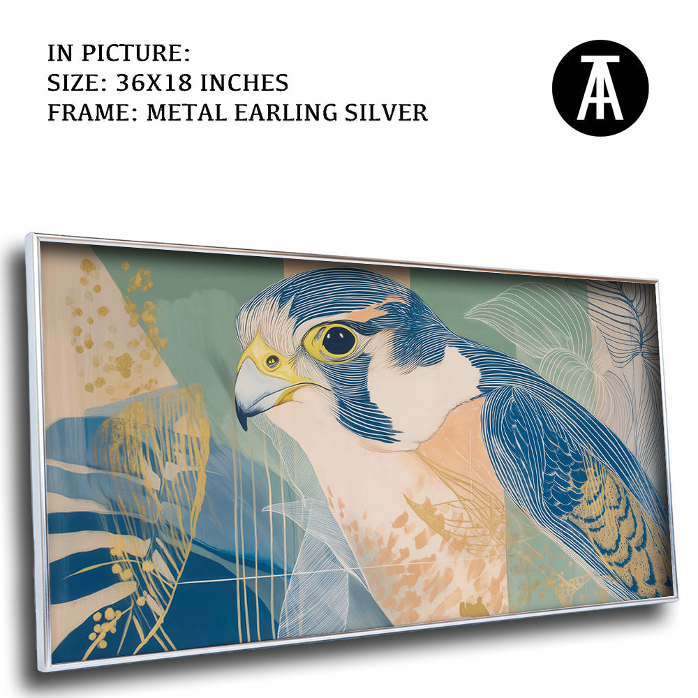 Artwork in Metal Earling Silver Frame