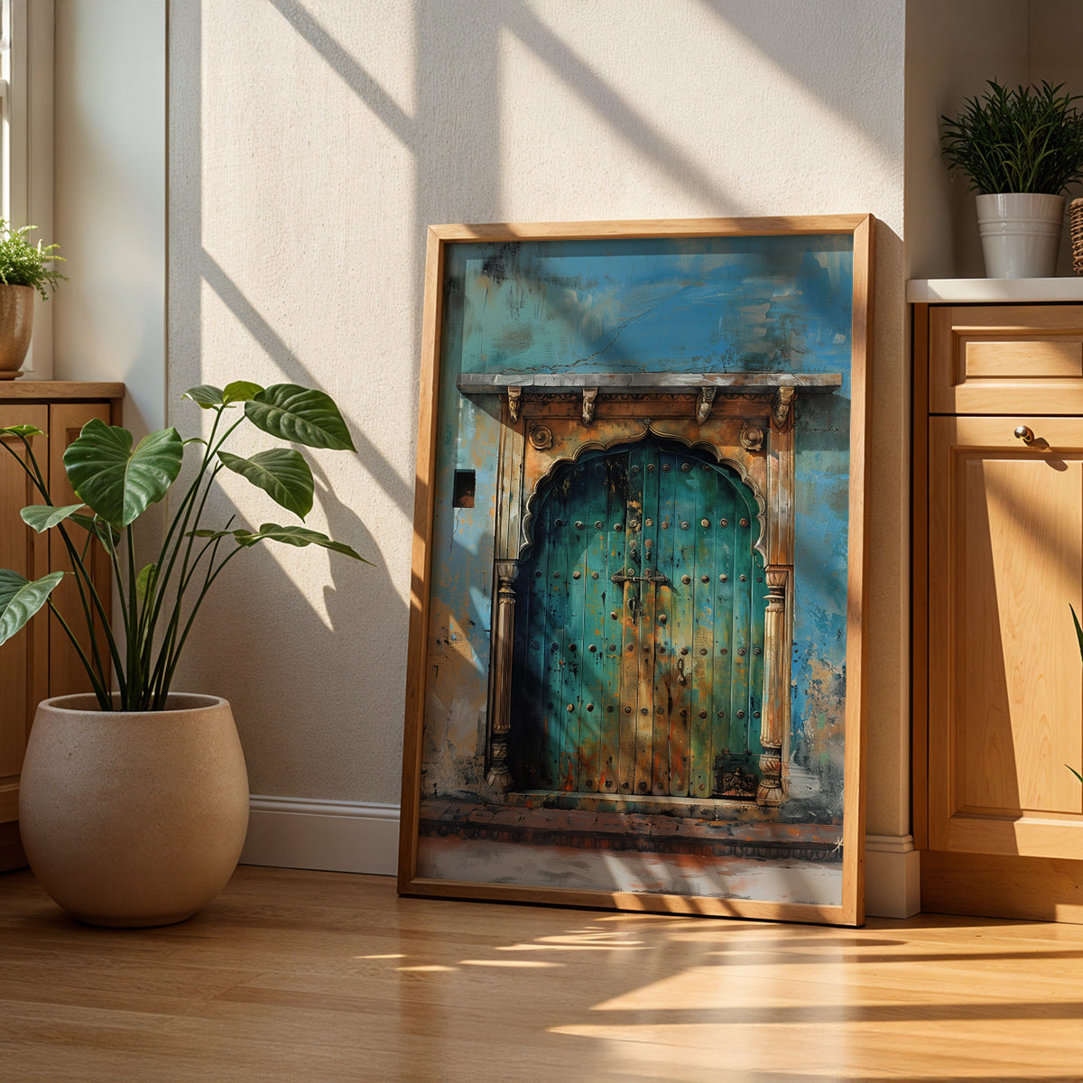 Heritage Indian Painting in a Lifestyle Setting