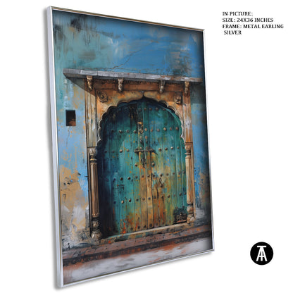 Artwork in Metal Earling Silver Frame