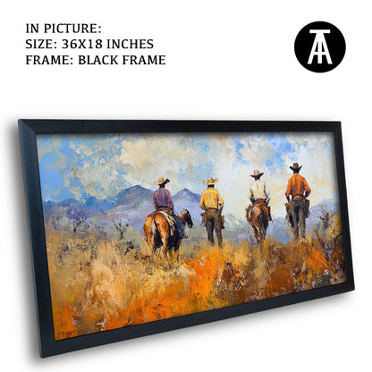 Artwork in Metal Earling Silver Frame