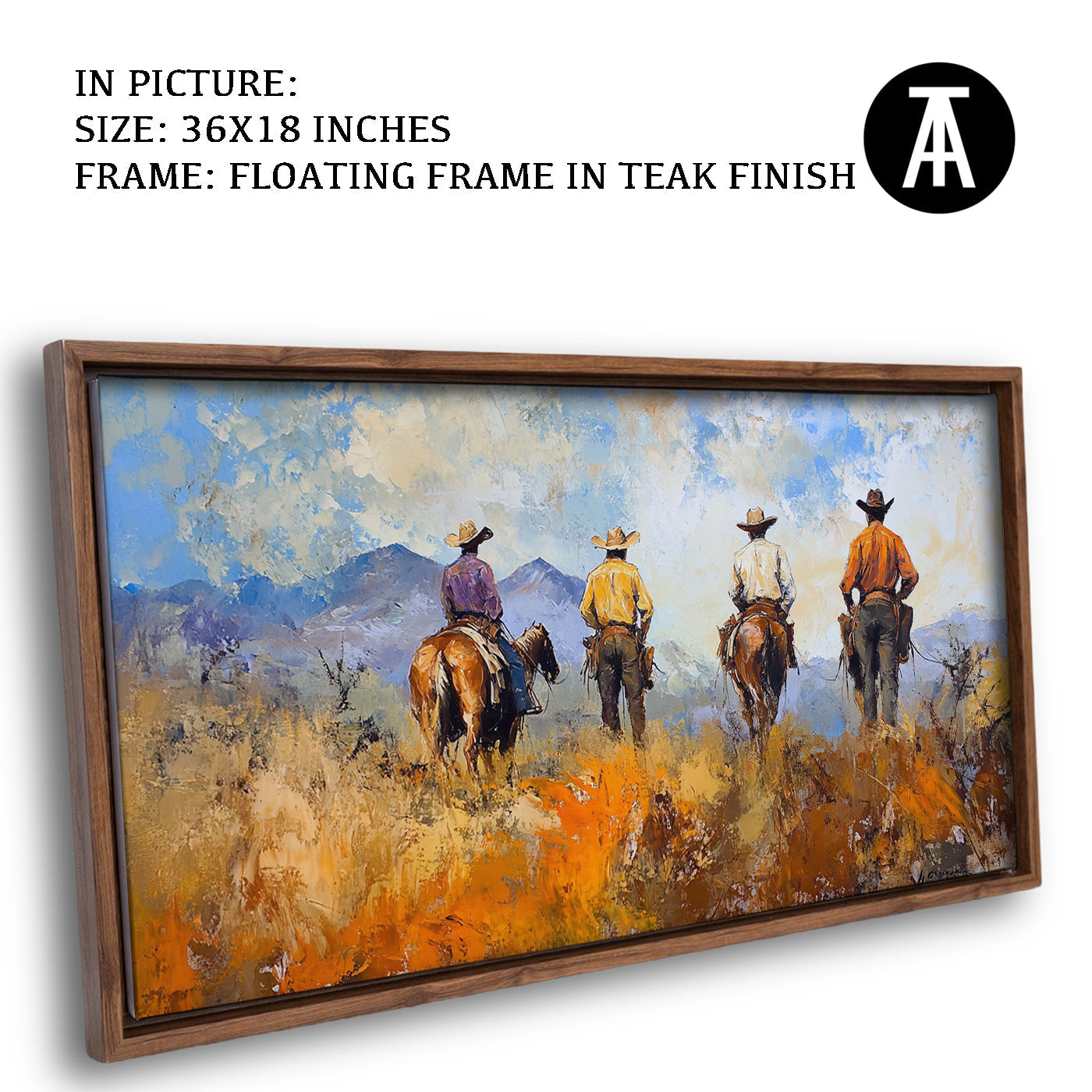 Artwork in Floating Frame