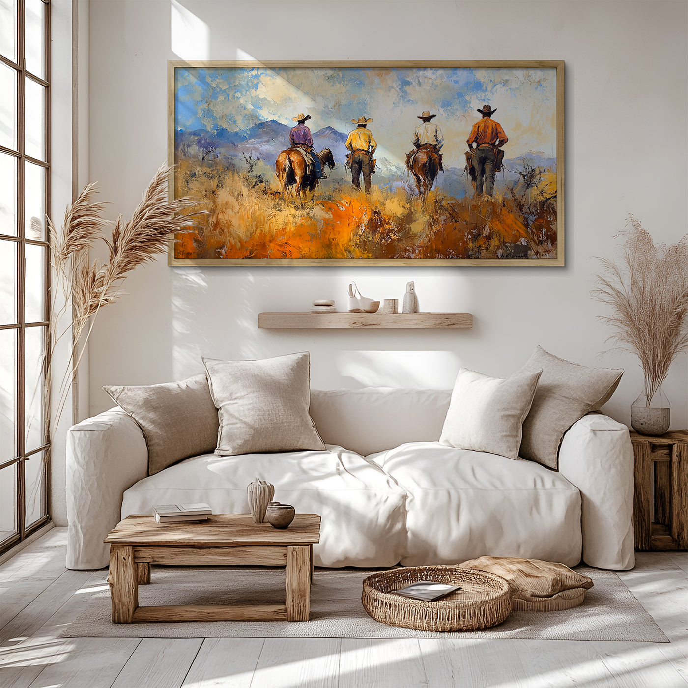 Modern Art in a Lifestyle Setting