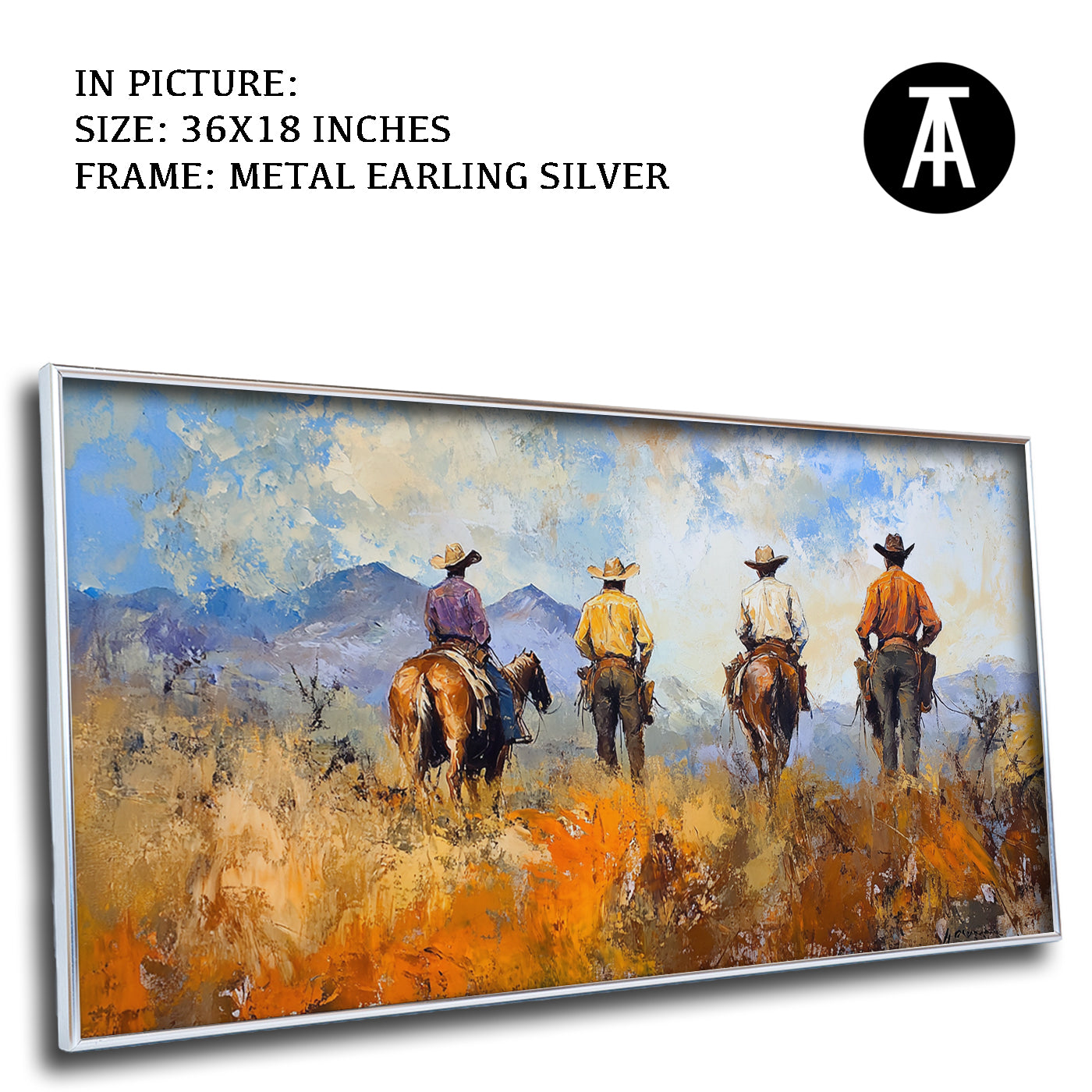Artwork in Black Frame