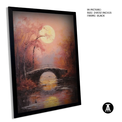 Artwork in Metal Earling Silver Frame